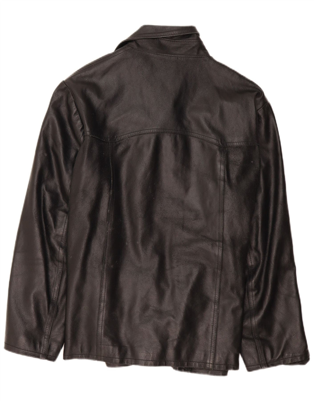 Terranova Γυναικείο Δερμάτινο Μπουφάν UK 20 2XL Μαύρο