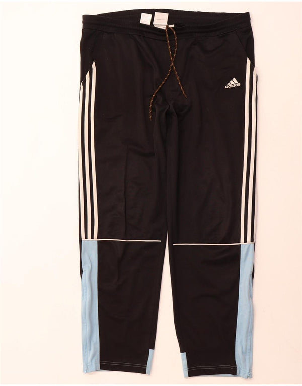 Ανδρική φόρμα ADIDAS Παντελόνι 2XL Μαύρο Colourblock Polyester