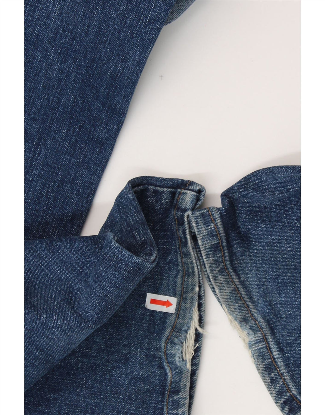 Ανδρικό τζιν WRANGLER ίσιο W32 L33 Μπλε βαμβακερό