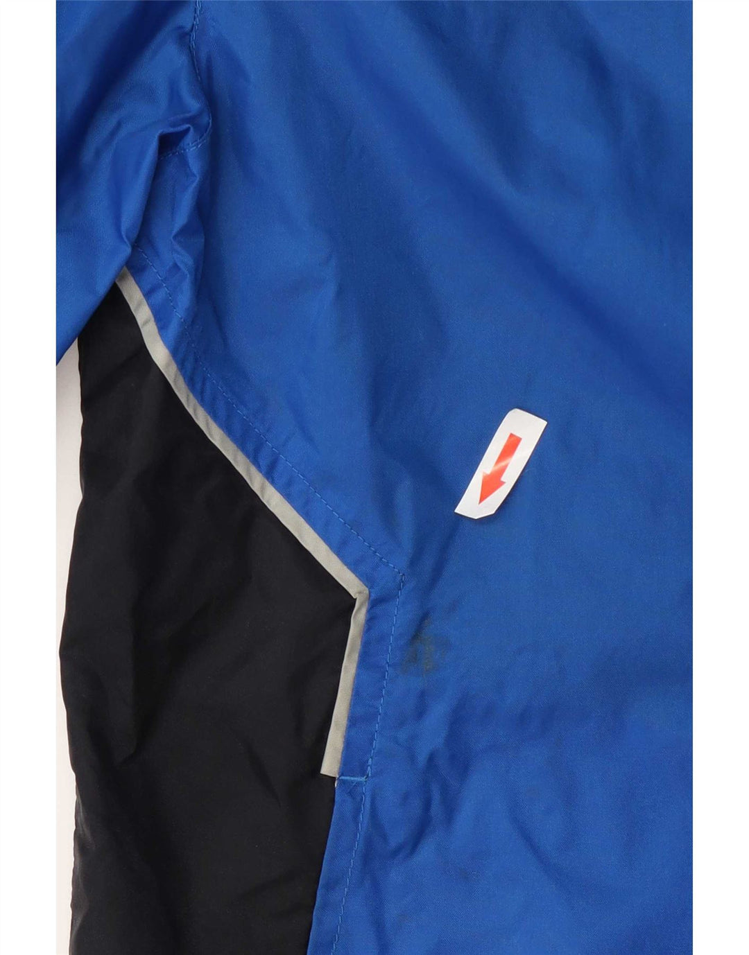 Puma Ανδρικό μπουφάν βροχής με κουκούλα UK 38 Medium Blue Colorblock Nylon