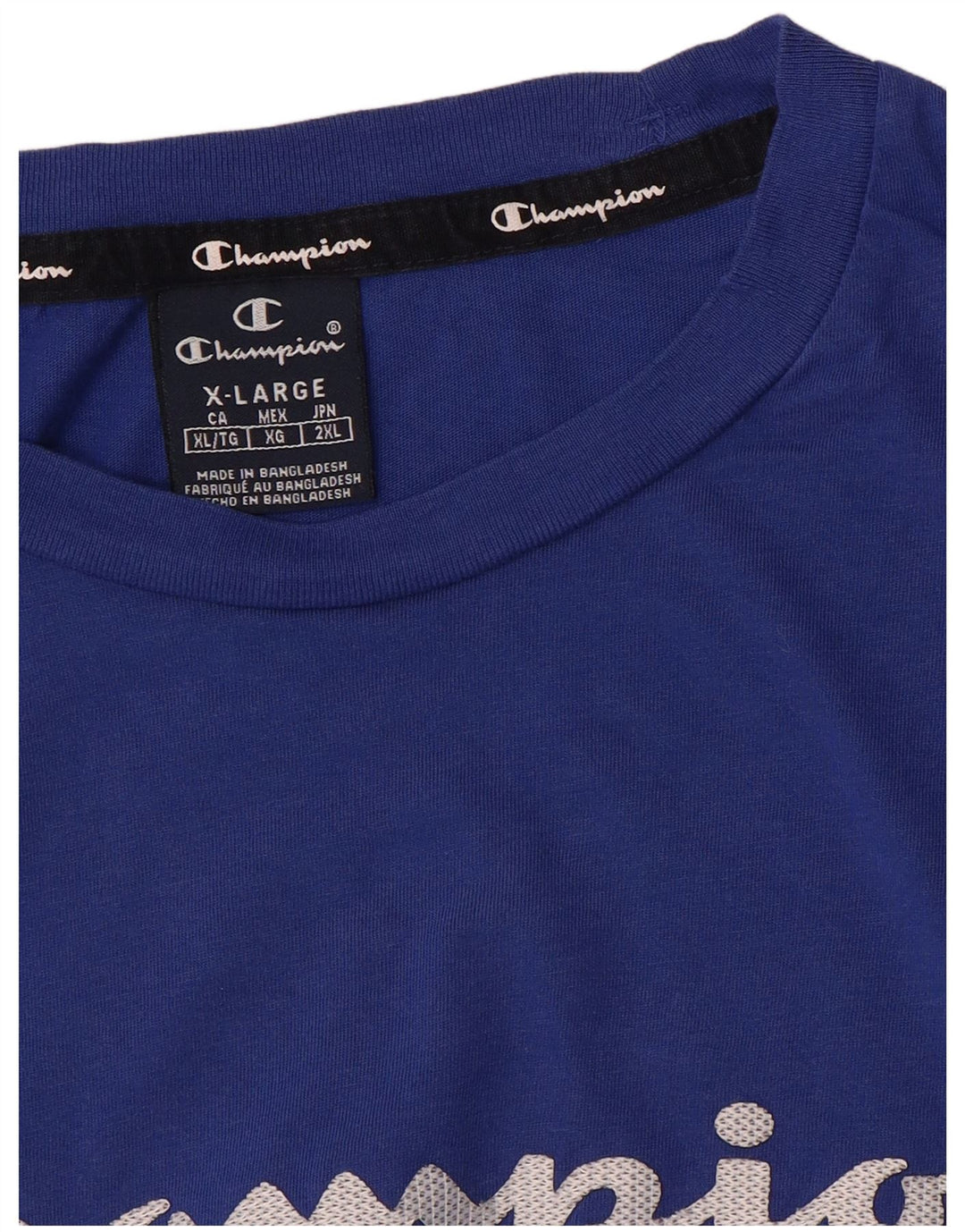 Ανδρικό γραφικό T-Shirt Champion Top XL Blue