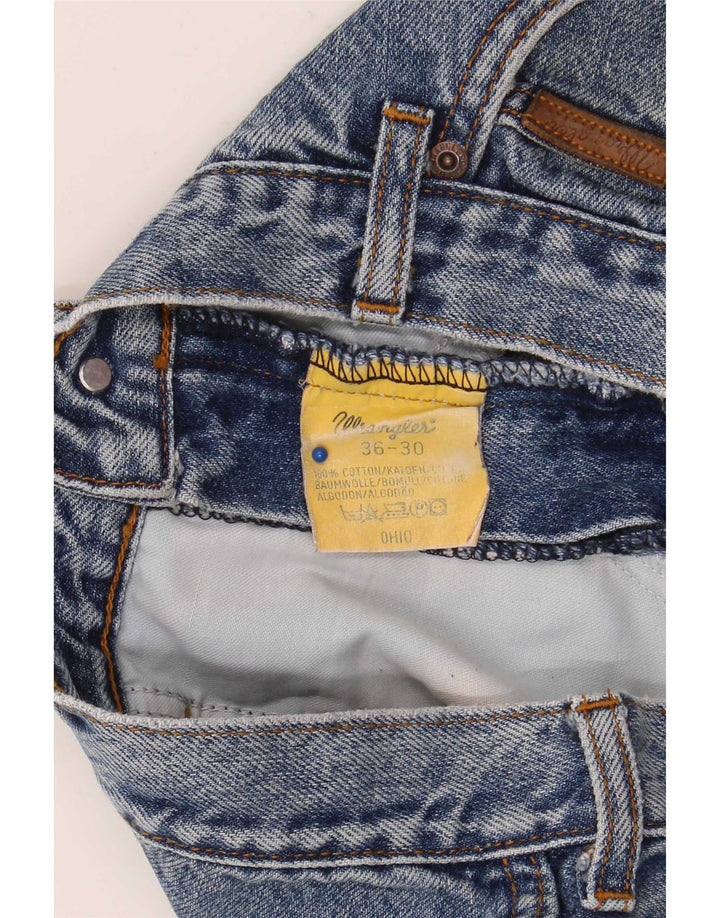 Ανδρικό τζιν Wrangler Ohio Straight W36 L30 Μπλε βαμβακερό