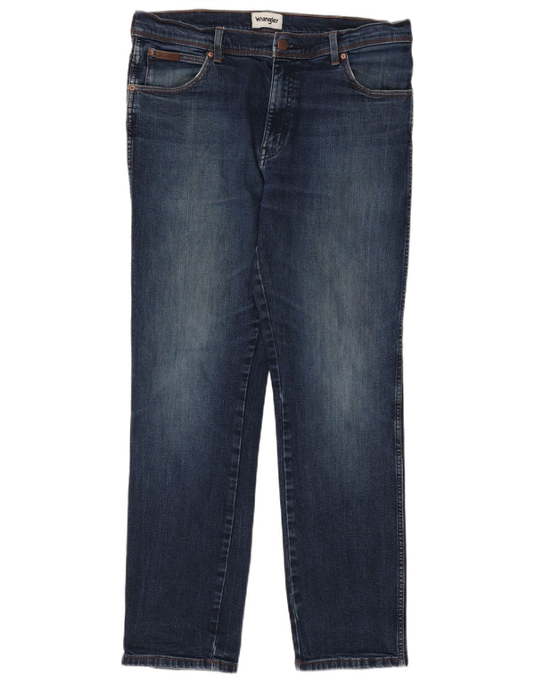 Wrangler Ανδρικό Texas Slim Jeans W36 L32 Μπλε βαμβακερό