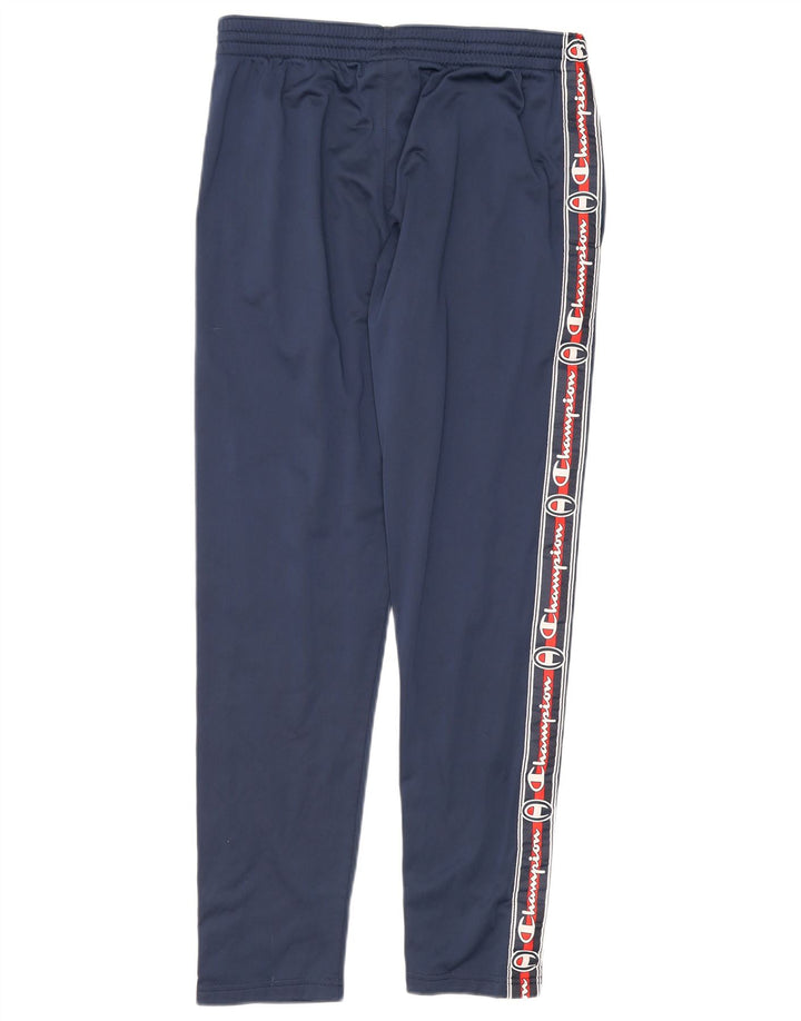 Ανδρική αθλητική φόρμα Champion Graphic Παντελόνι Medium Navy Blue Polyester
