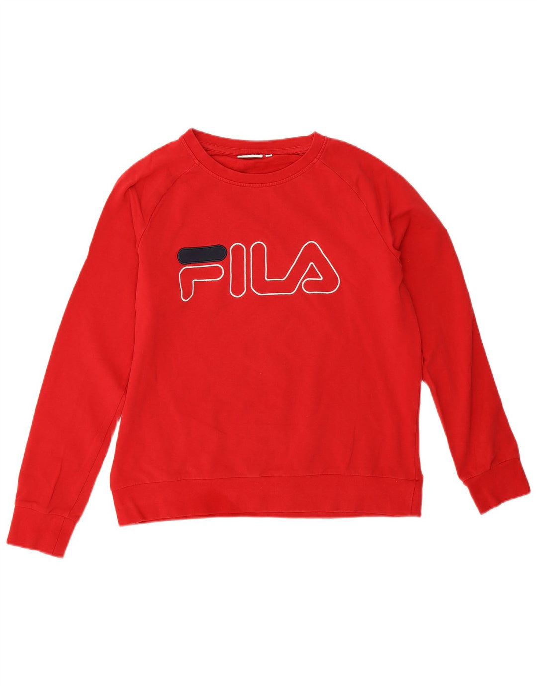 Fila Γυναικείο Φούτερ γραφικό Jumper UK 14 Medium Red