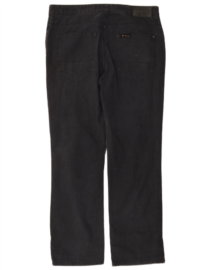 BEN SHERMAN Ανδρικό ίσιο casual παντελόνι W36 L32 Γκρι