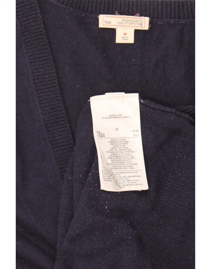 Γυναικείο πουλόβερ Gap Cardigan UK 12 Medium Navy Blue Nylon