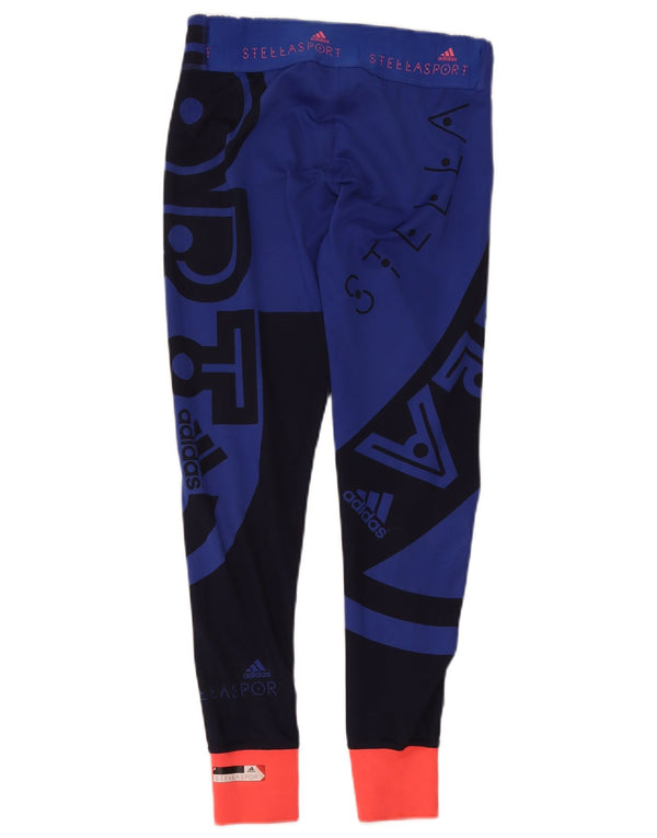 Γυναικεία φόρμα Adidas Stella Παντελόνια Joggers UK 8/10 Small Blue