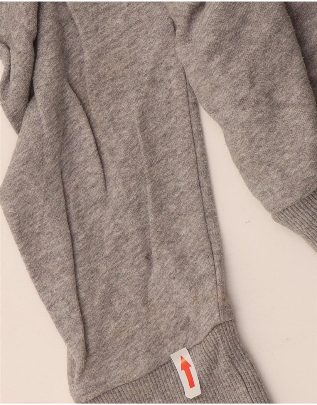 Reebok Γυναικείο φούτερ μεγάλου μεγέθους Jumper UK 8/10 Μικρό γκρι βαμβακερό