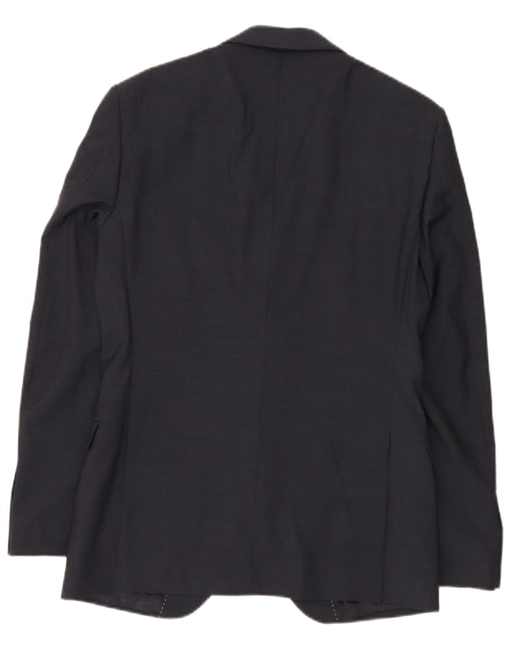 Dkny Ανδρικό σακάκι σακάκι με 2 κουμπιά UK 38 Medium Navy Blue Wool