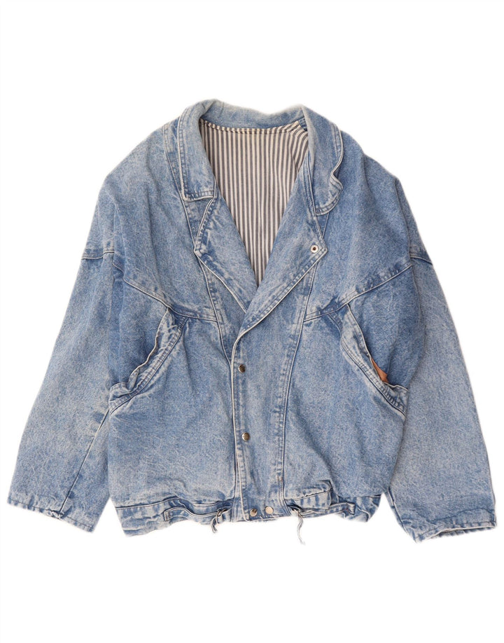 Vintage Ανδρικό Τζιν Μπουφάν UK 42 XL Μπλε