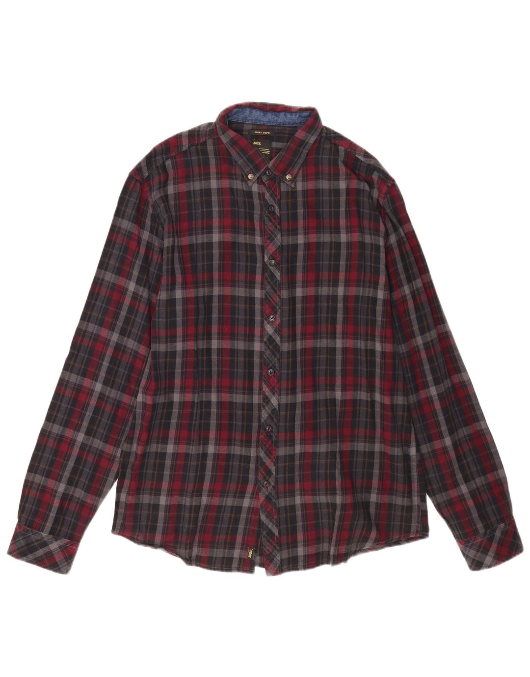 Ανδρικό φανελένιο πουκάμισο Rifle XL Red Check