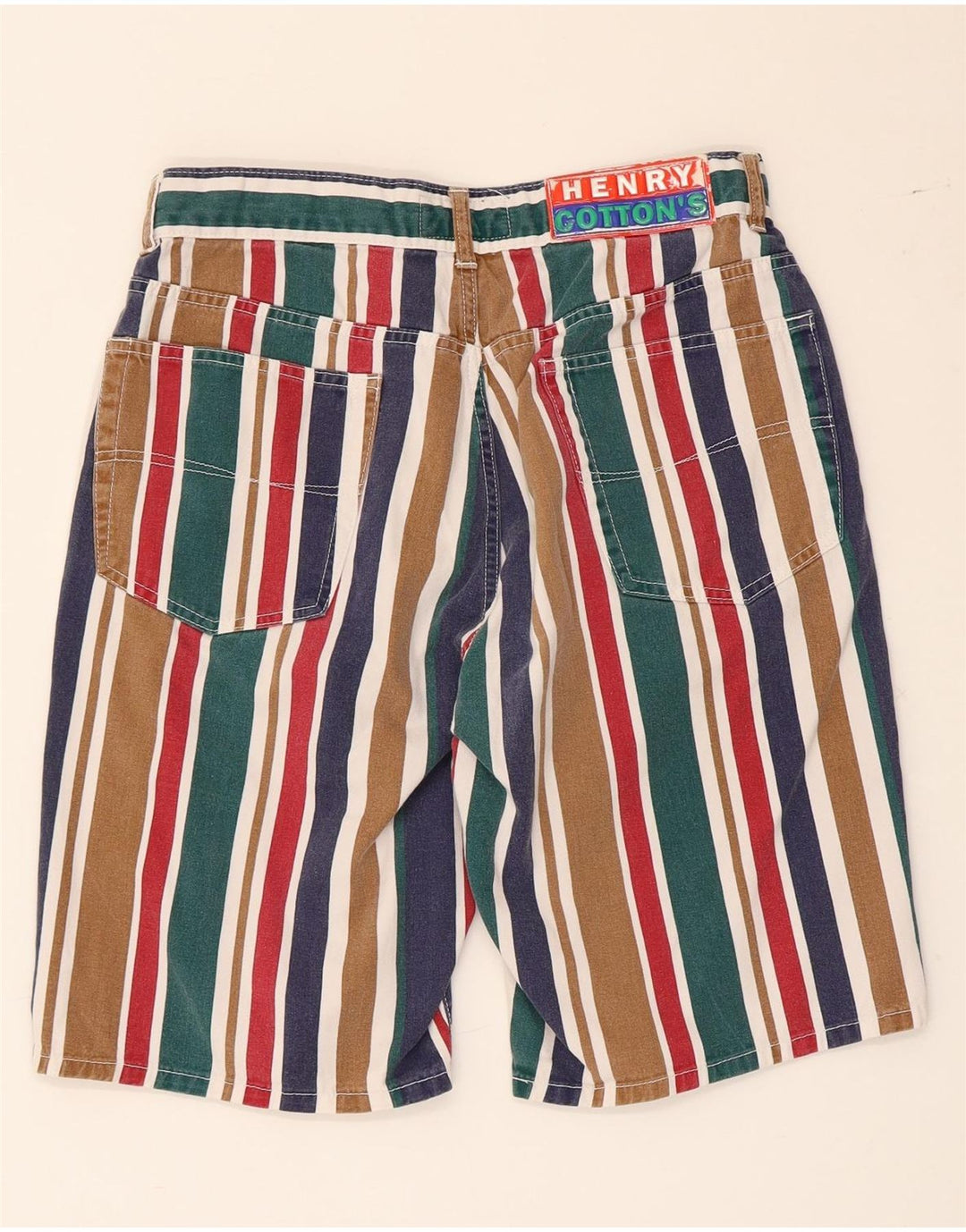 Ανδρικό τζιν σορτς Henry Cottons IT 48 Medium W30 Βαμβακερό πολύχρωμο