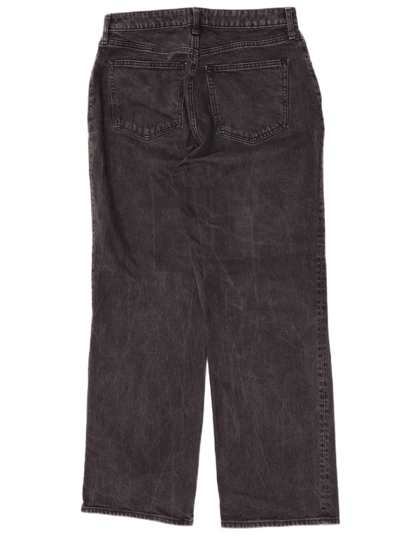 Abercrombie & Fitch Γυναικείο ψηλόμεσο τζιν US 10 Large W30 L30 Γκρι