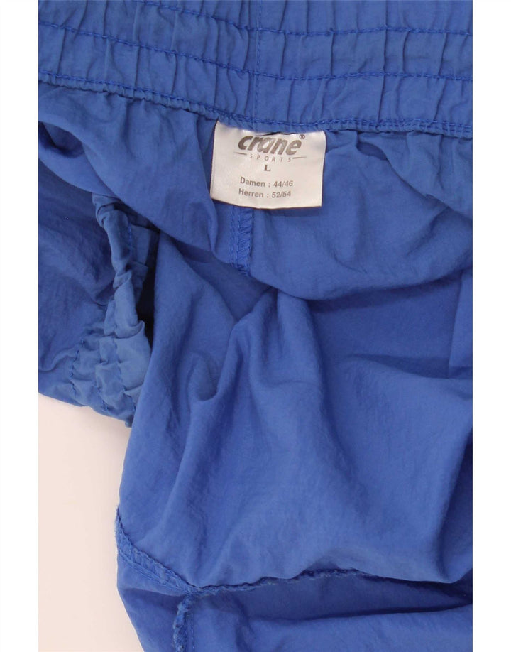 Ανδρική φόρμα Crane Παντελόνι Joggers Large Blue Polyamide