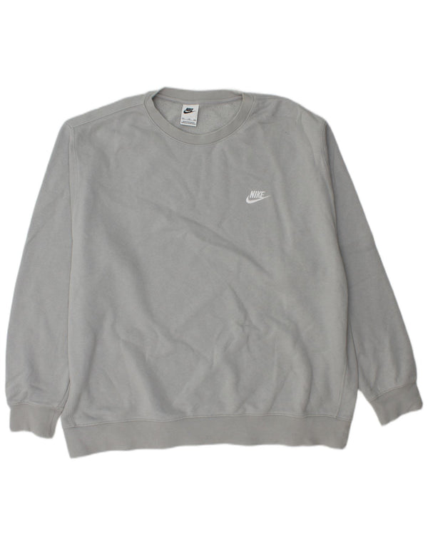 Ανδρικό φούτερ NIKE Jumper 2XL Γκρι βαμβακερό