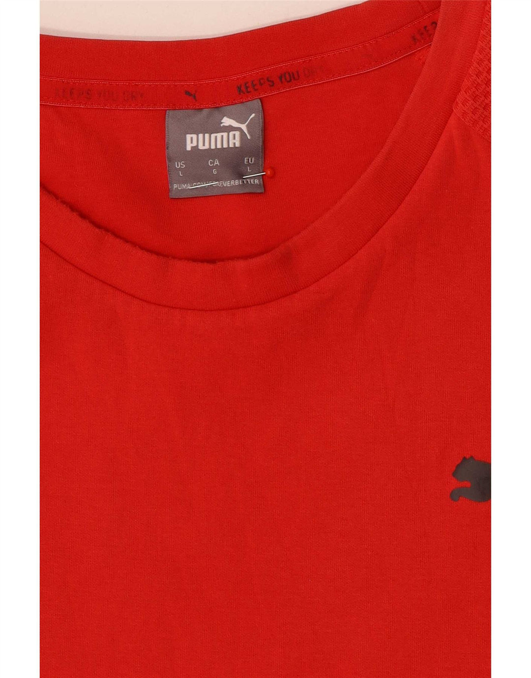 Ανδρικό τοπ Puma Μακρυμάνικο μεγάλο κόκκινο