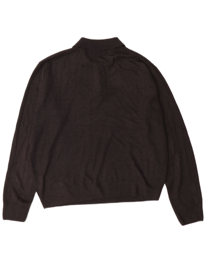 Ανδρικό πουλόβερ Dockers Polo Neck Jumper 2XL Μαύρο Ακρυλικό