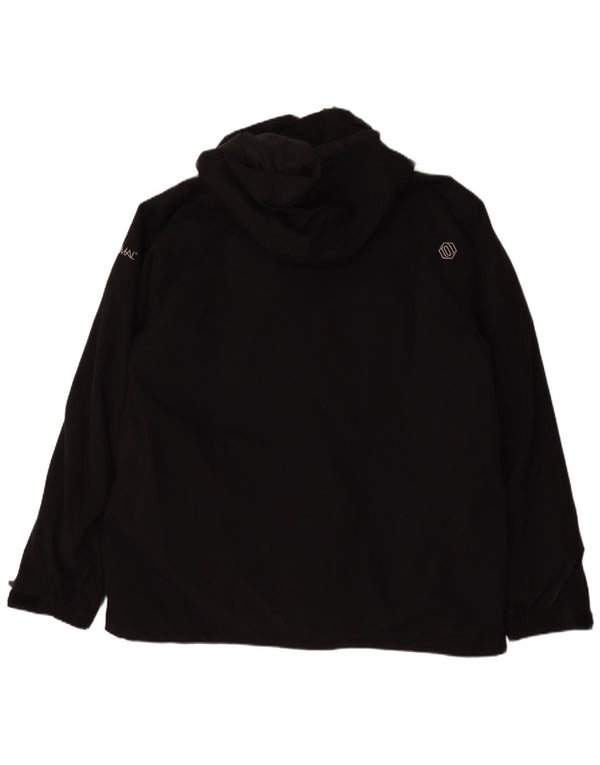 Ανδρικό Animal Hooded Utility Jacket UK 42 XL Μαύρο νάιλον