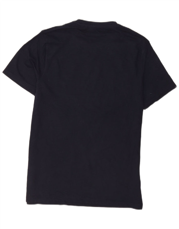 Ανδρικό γραφικό T-Shirt Mountain Warehouse Top Medium Navy Blue Cotton