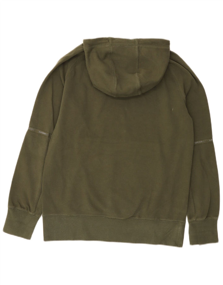 Superdry Ανδρικό Hoodie Jumper Μεσαίο χακί βαμβάκι