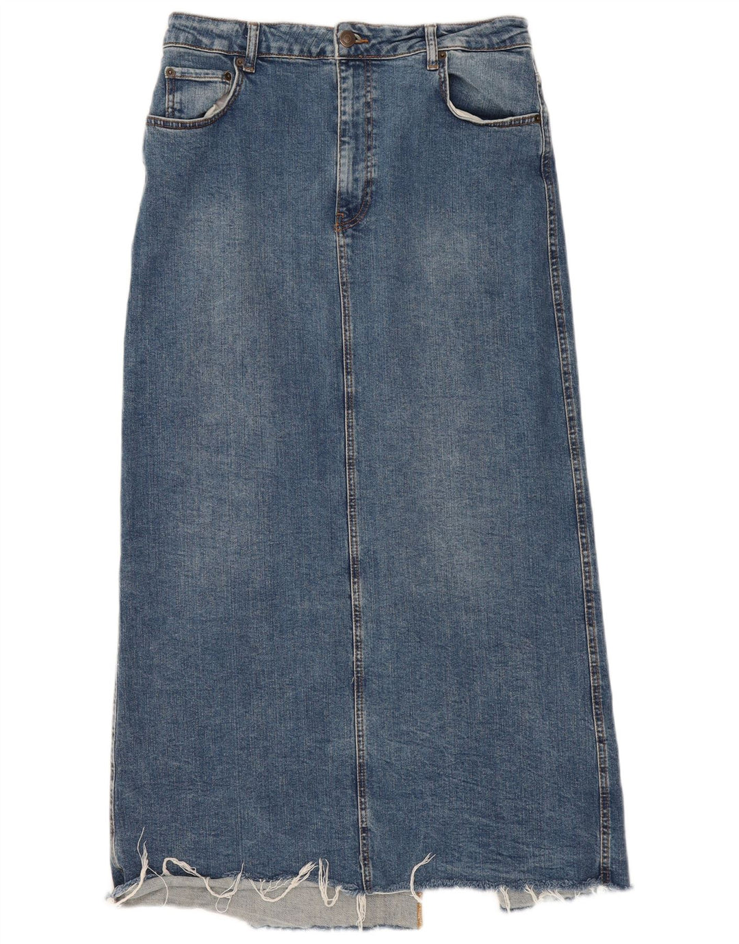 Zara Γυναικεία Τζιν Φούστα XL W32 Μπλε