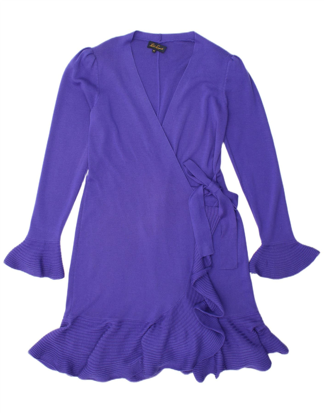 LUISA SPAGNOLI Γυναικείο πουλόβερ Longline Cardigan UK 14 Medium Purple