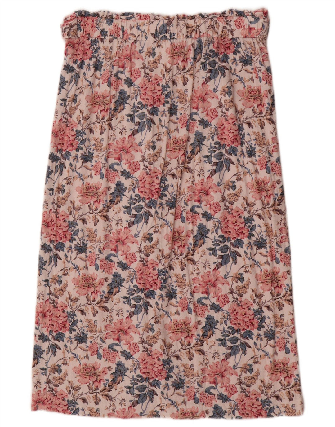 Γυναικεία Midi Φούστα Oasis UK 14 Medium W30 Πολύχρωμη φλοράλ βισκόζη