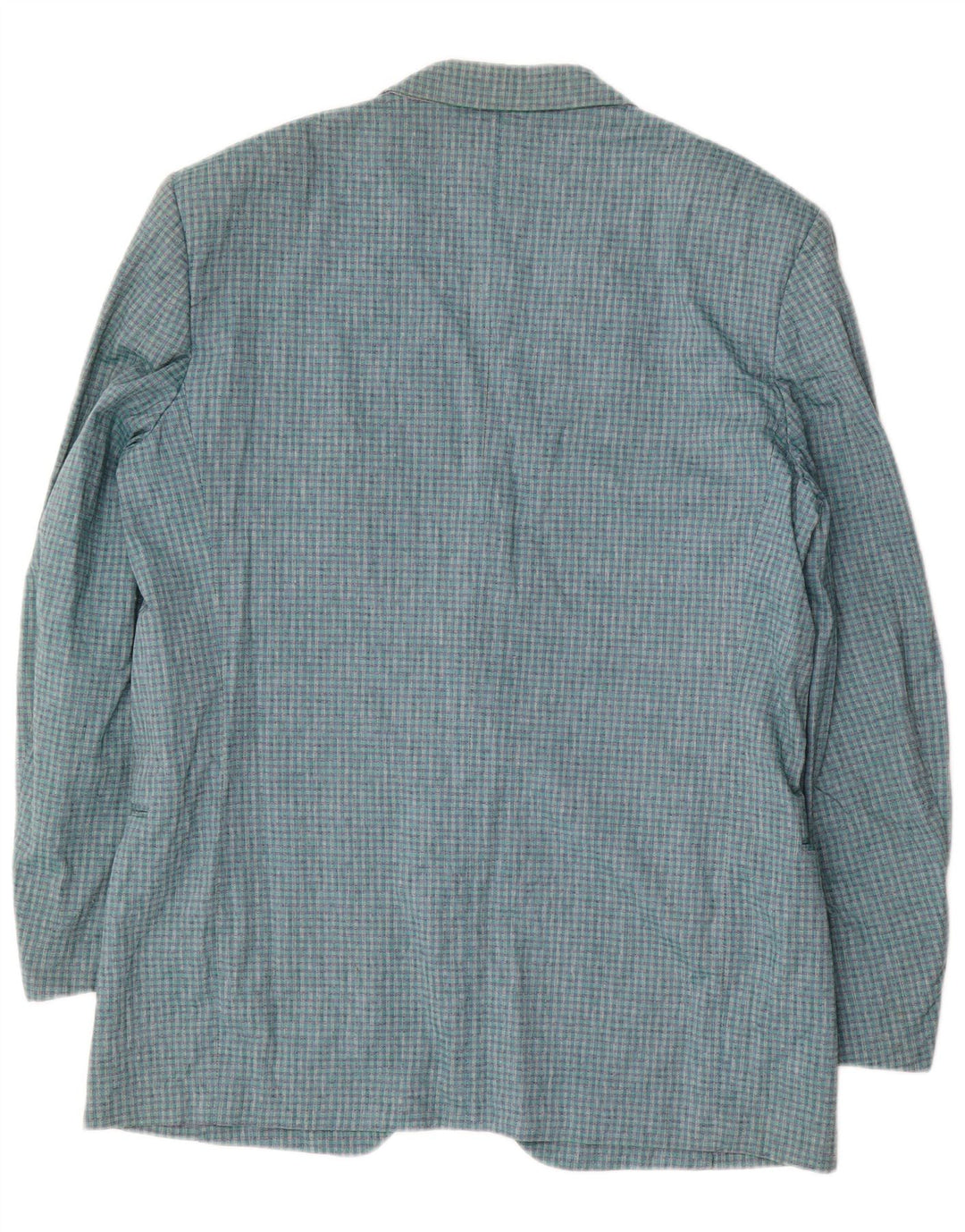 Nino Cerruti Ανδρικό μπουφάν σακάκι με 2 κουμπιά IT 54 2XL Blue Check Cotton