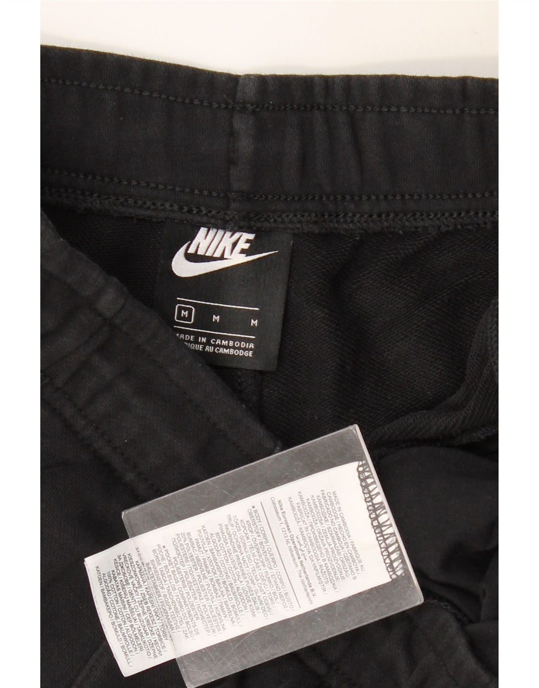 Ανδρική φόρμα γραφικών NIKE Παντελόνι Joggers Medium Black Colourblock