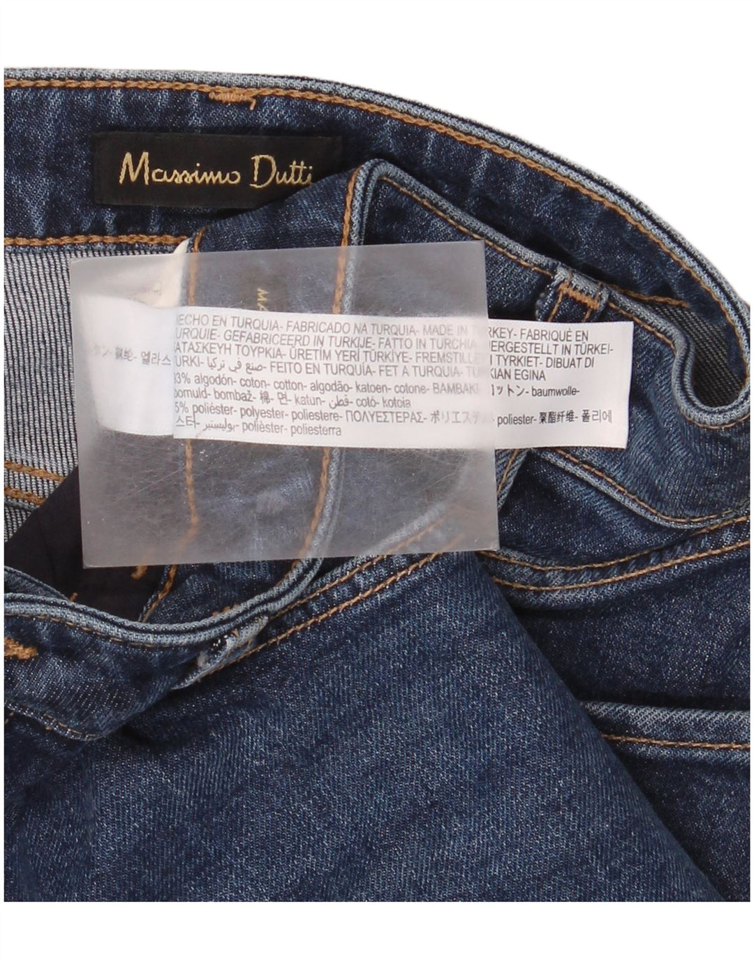 Massimo Dutti Γυναικεία Slim Jeans EU 40 Medium W30 L30 Blue Cotton