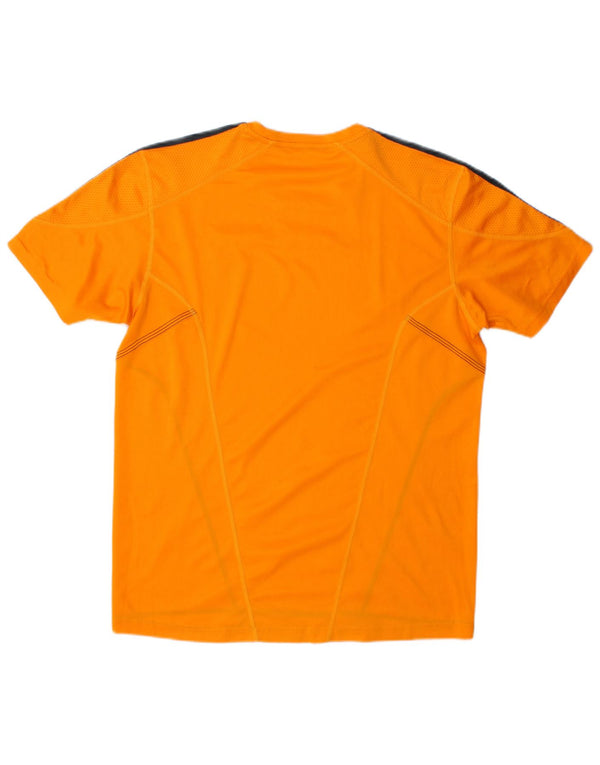 Ανδρικό T-Shirt Adidas Top Medium Orange Colourblock