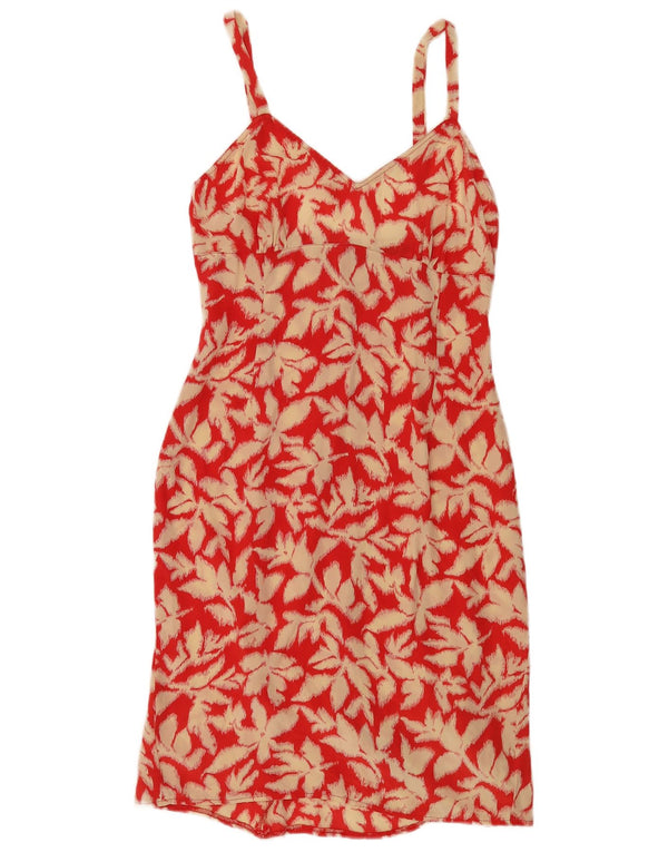 Γυναικείο αμάνικο φόρεμα με θήκη Lolita Lempicka EU 40 Medium Red Floral Silk