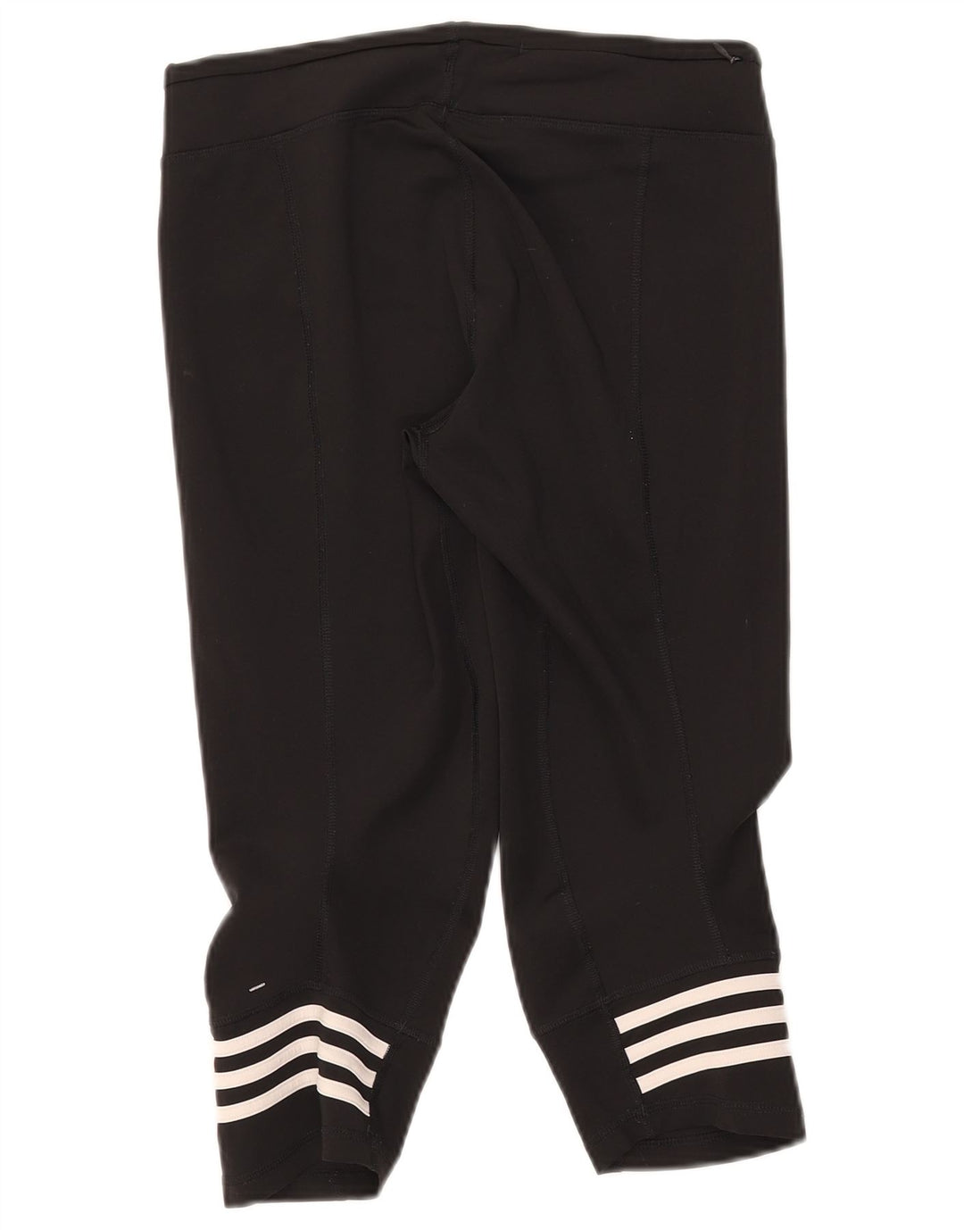 Adidas Γυναικεία κολάν Capri Climalite UK 12/14 Μεσαίο μαύρο πολυεστέρα