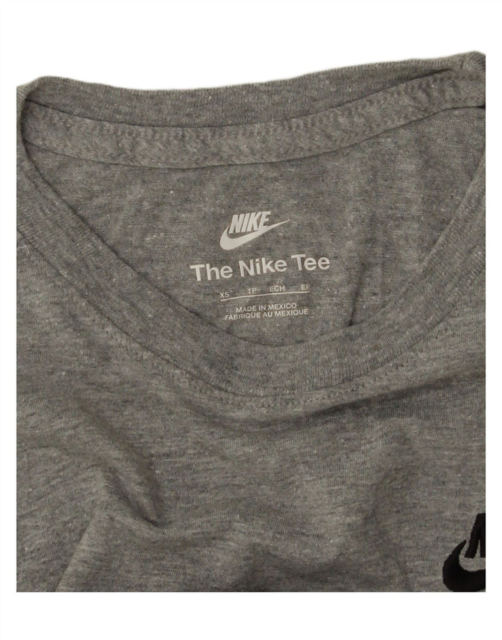 NIKE Mens T-Shirt Top XS Grey Vintage Nike and Second-Hand Nike from Messina Hembry 