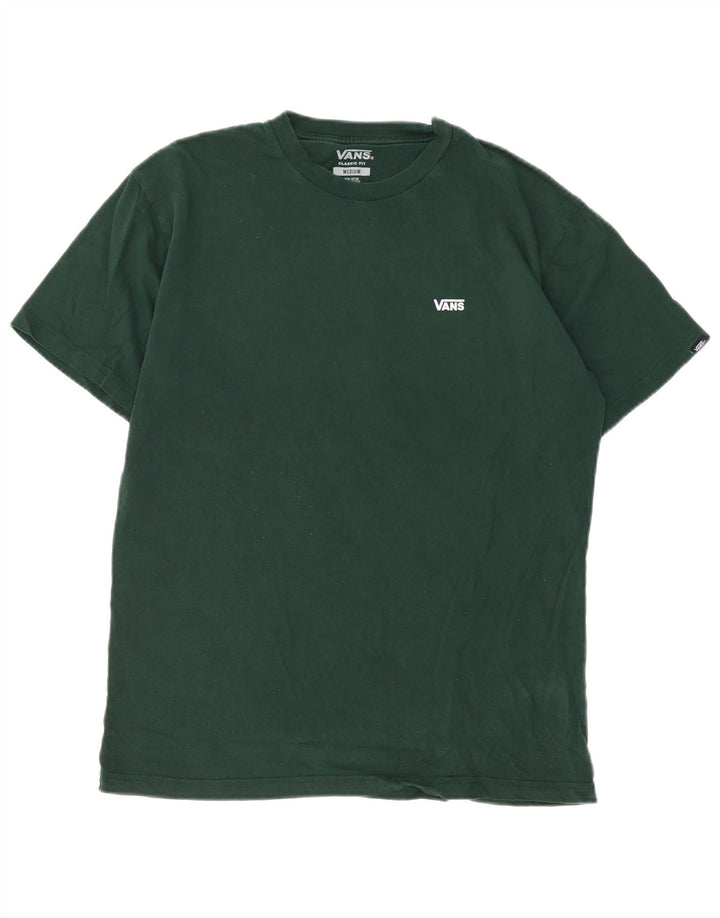 Ανδρικό μπλουζάκι Vans Classic Fit Top Μεσαίο πράσινο βαμβακερό