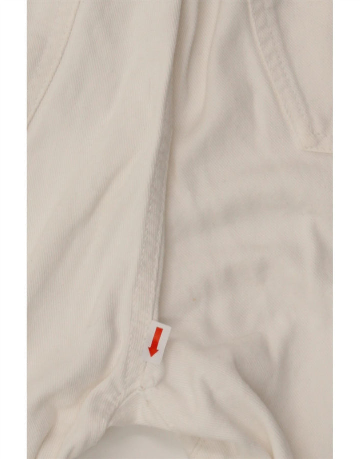 ZARA Womens Tapered Jeans US 6 Medium W30 L25 White Vintage Zara and Second-Hand Zara from Messina Hembry 