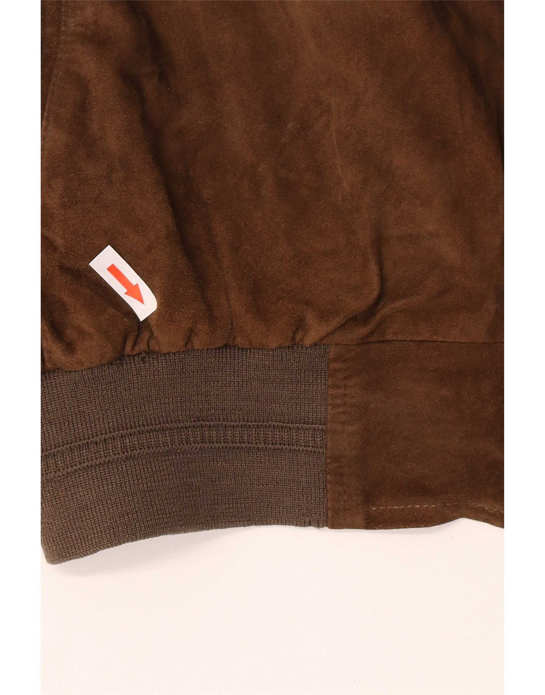 Montes Ανδρικό Suede Bomber Jacket EU 52 XL Καφέ Δερμάτινο