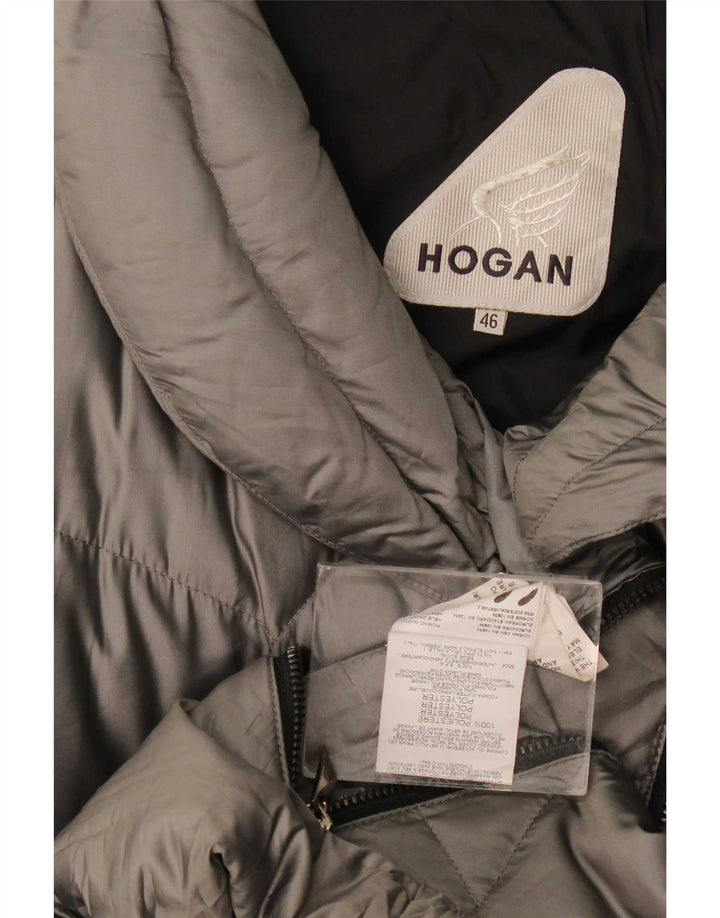 Hogan Γυναικείο μπουφάν IT 46 Large Grey Polyester