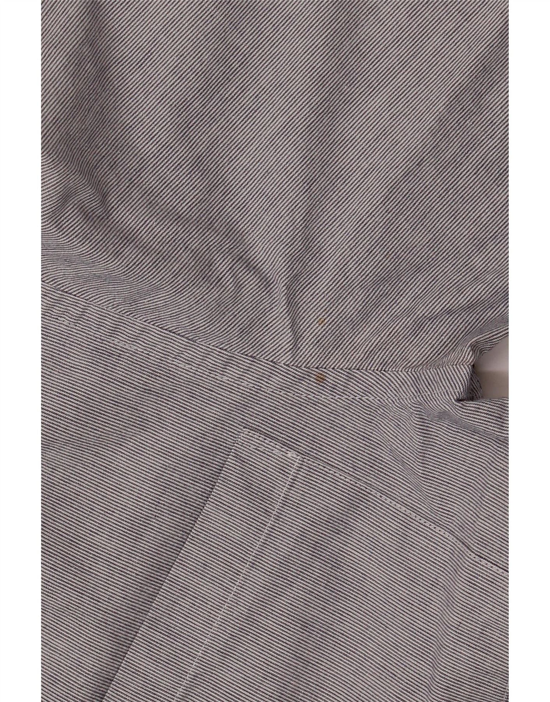 Ανδρικό πουκάμισο JAEGER XS Navy Blue Pinstripe Βαμβακερό