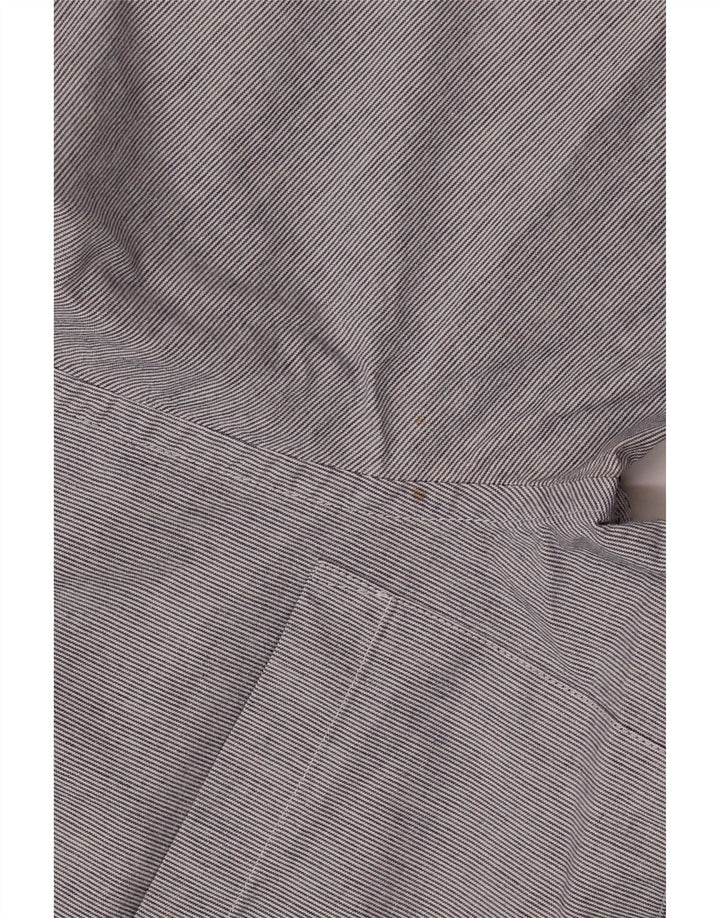 Ανδρικό πουκάμισο JAEGER XS Navy Blue Pinstripe Βαμβακερό