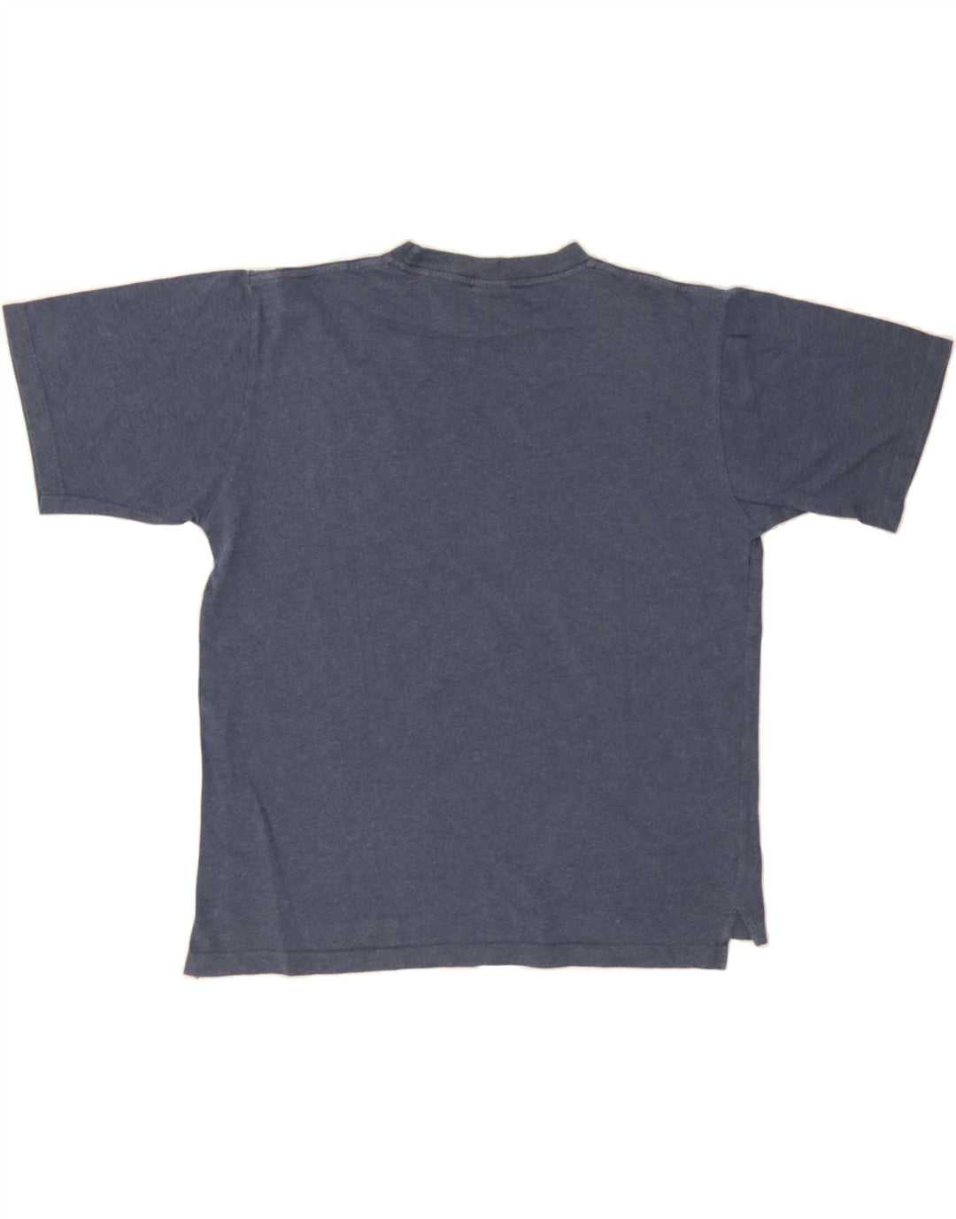 ASICS Mens T-Shirt Top Small Navy Blue Cotton Vintage Asics and Second-Hand Asics from Messina Hembry 