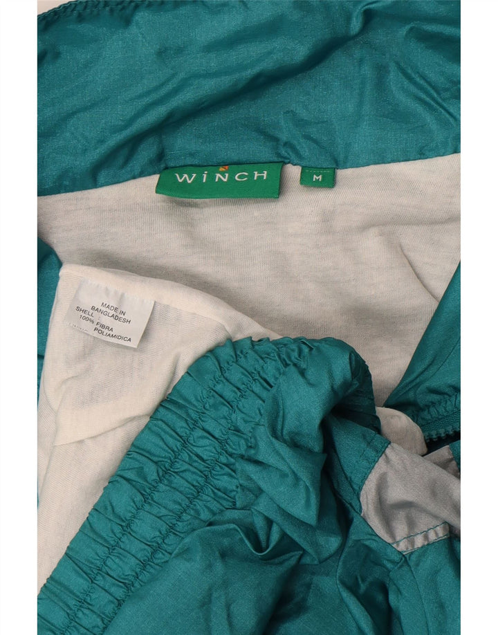 Ανδρική φόρμα Vintage Top Jacket Μεσαίο Πράσινο Colourblock Polyamide