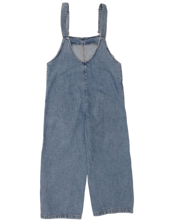 Zara Γυναικεία Dungarees Loose Jeans Large W40 L25 Μπλε βαμβακερό