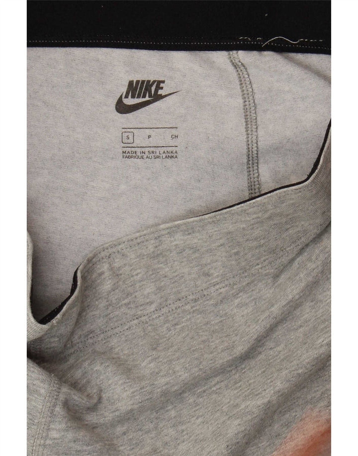 Γυναικεία γραφικά κολάν Nike UK 8 Small Grey