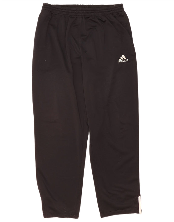 ADIDAS Mens Tracksuit Trousers UK 48/50 XL  Black Polyester