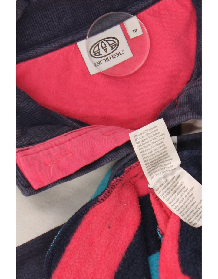 Γυναικεία φούτερ ANIMAL Jumper UK 10 Small πολύχρωμα ριγέ