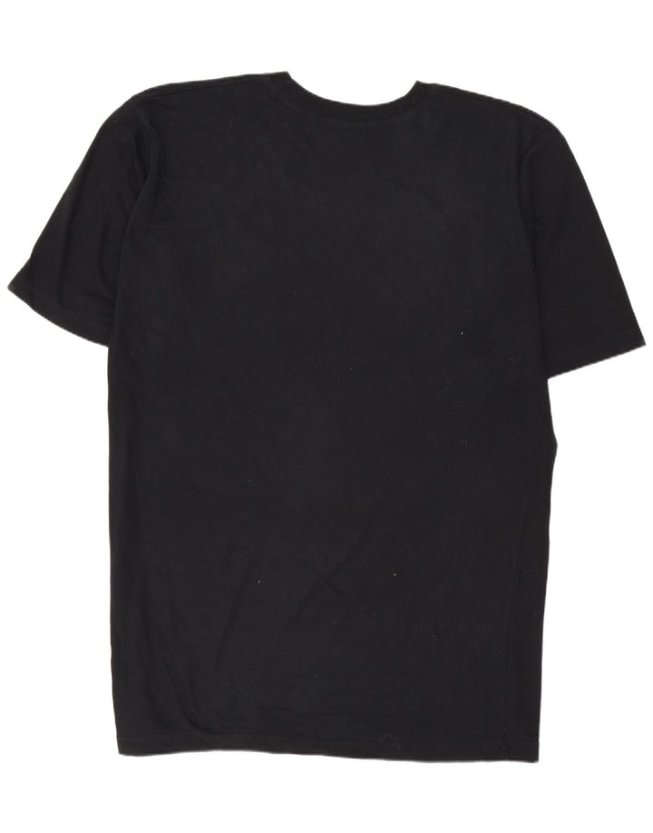 Ανδρικό γραφικό T-Shirt ASICS Top XL Μαύρο βαμβακερό