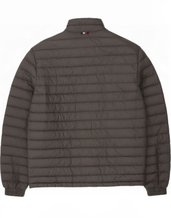 Tommy Hilfiger Ανδρικό μπουφάν με επένδυση UK 38 Medium Grey Polyester