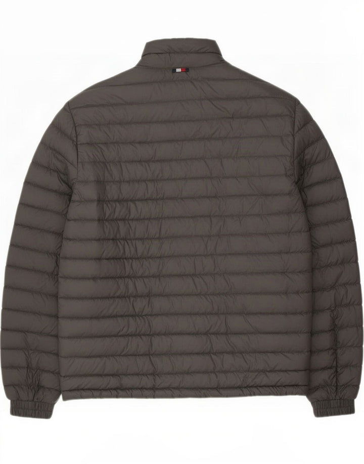 Tommy Hilfiger Ανδρικό μπουφάν με επένδυση UK 38 Medium Grey Polyester